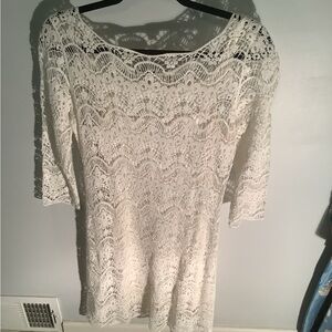 Ralph Lauren  lace dress. Gently worn. (Worn once)